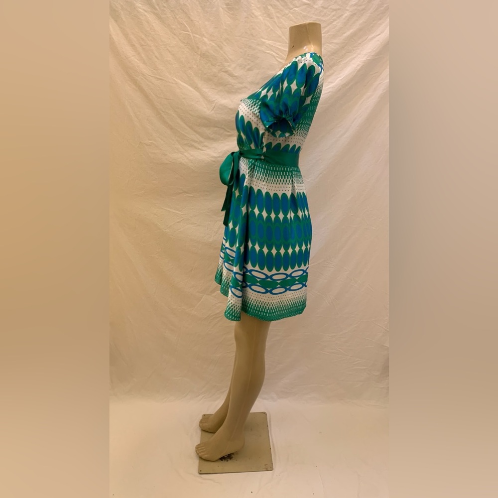 Zara Basic Size Large Short Sleeve Multicolored O… - image 7